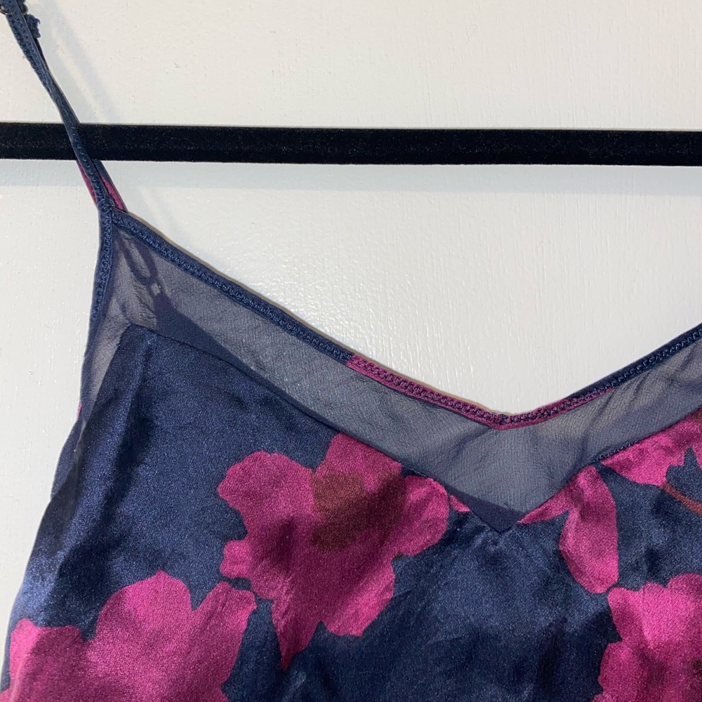 Pink and Navy tank top